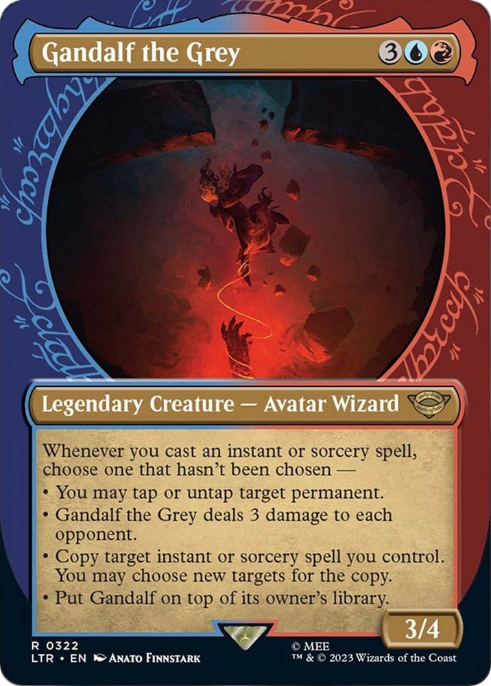 Image for Gandalf the Grey (Showcase) (322) [Universes Beyond: The Lord of the Rings: Tales of Middle-earth]
