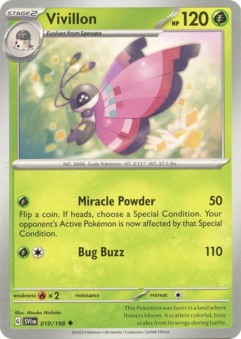 Image for Vivillon (010/198) (SV1)