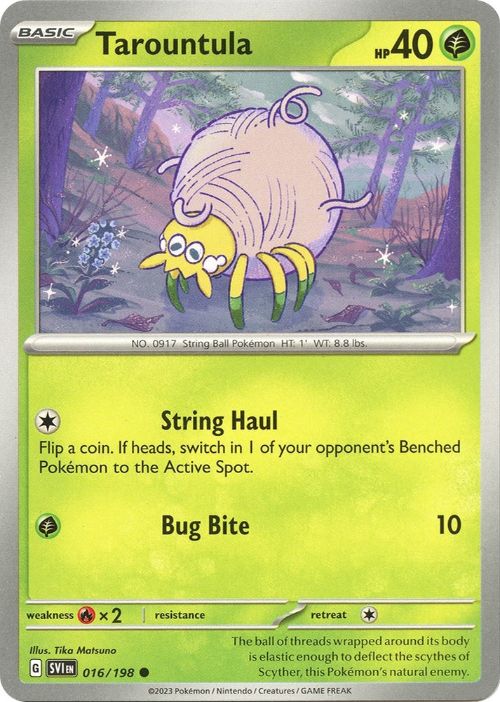 Image for Tarountula - 016/198 (016/198) (SV1)