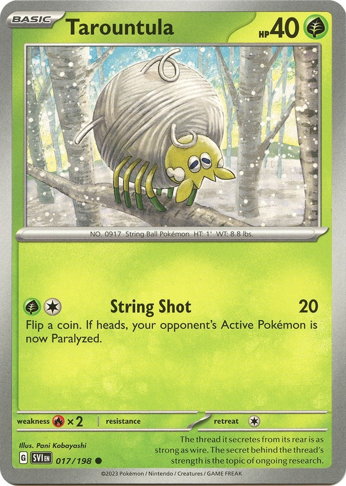 Image for Tarountula - 017/198 (017/198) (SV1)