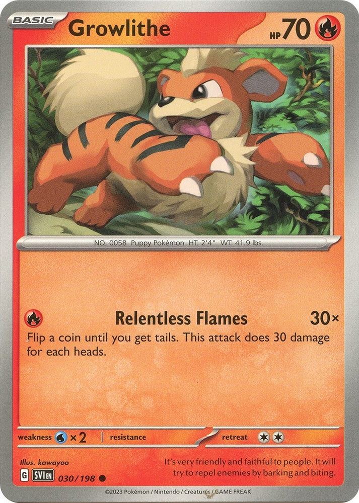 Image for Growlithe - 030/198 (030/198) (SV1)