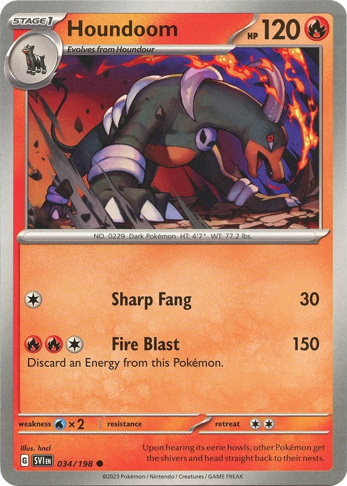 Image for Houndoom - 034/198 (034/198) (SV1)