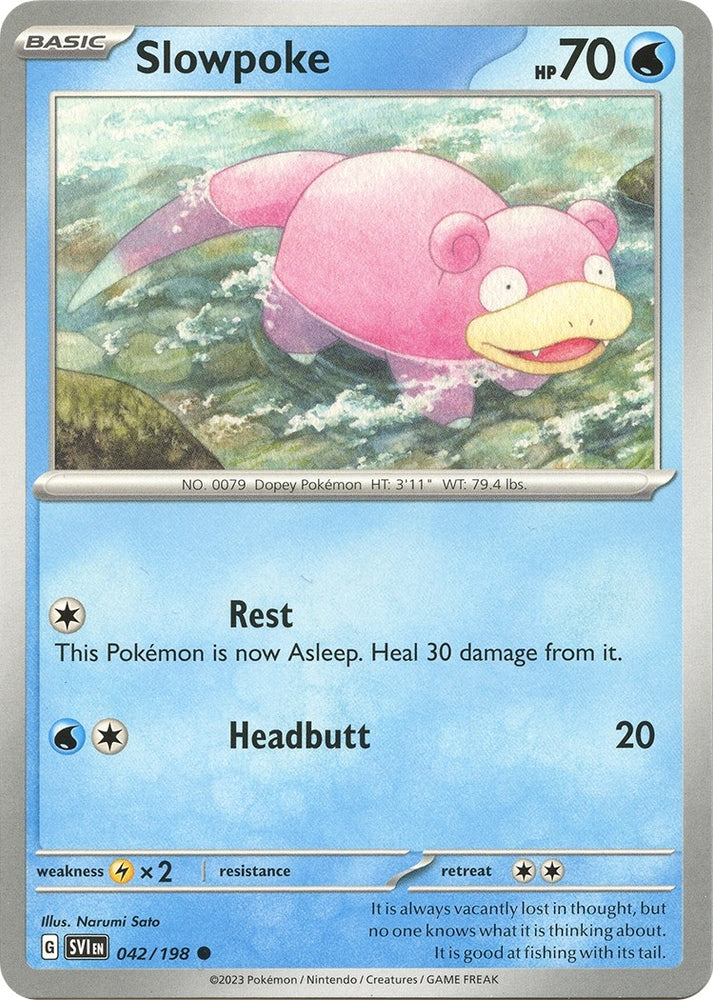 Image for Slowpoke - 042/198 (042/198) (SV1)