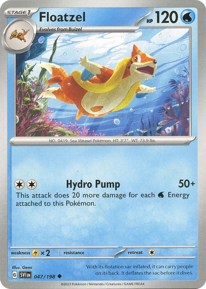 Image for Floatzel (047/198) (SV1)