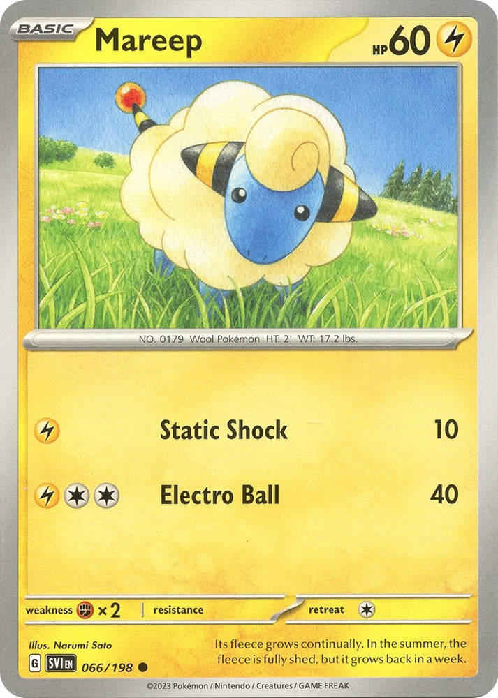 Image for Mareep (066/198) (SV1)