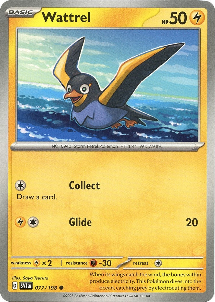 Image for Wattrel (077/198) - Pokemon