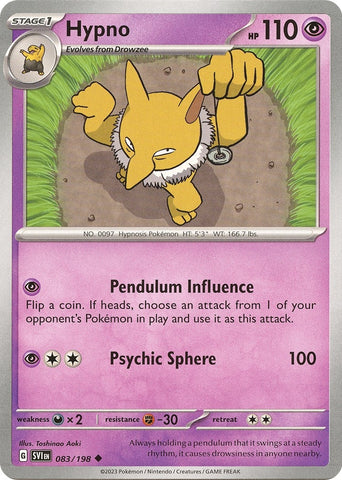 Image for Hypno (083/198) (SV1)