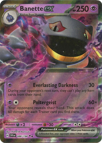 Image for Banette ex - 088/198 (088/198) (SV1)