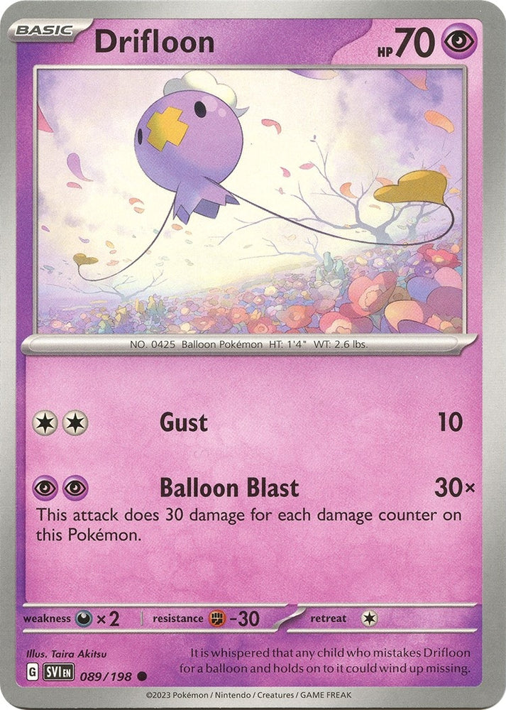 Image for Drifloon (089/198) (SV1)