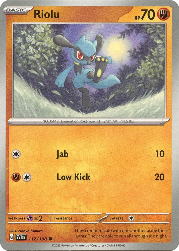 Image for Riolu - 112/198 (112/198) (SV1)