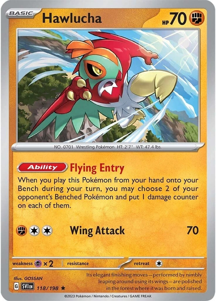 Image for Hawlucha (118/198) (SV1)