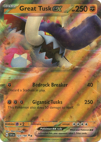 Image for Great Tusk ex - 123/198 (123/198) (SV1)