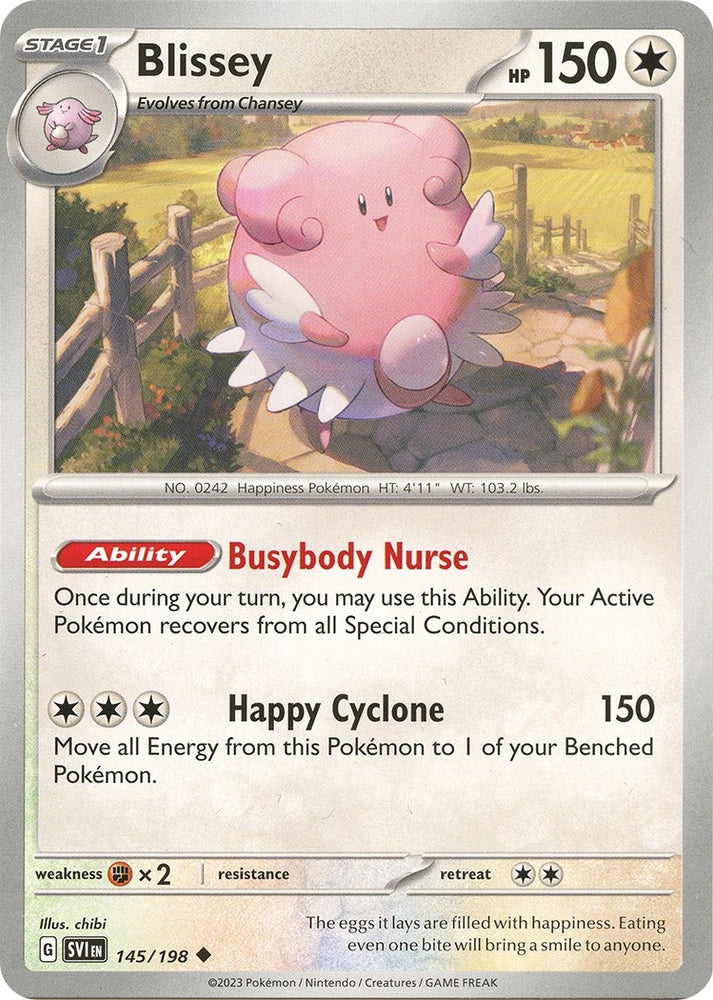 Image for Blissey (145/198) (SV1)