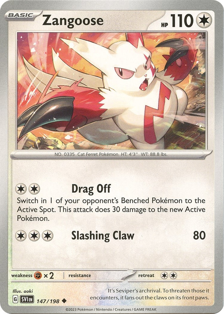 Image for Zangoose (147/198) - Pokemon