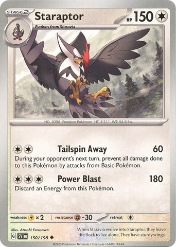 Image for Staraptor (150/198) - Pokemon