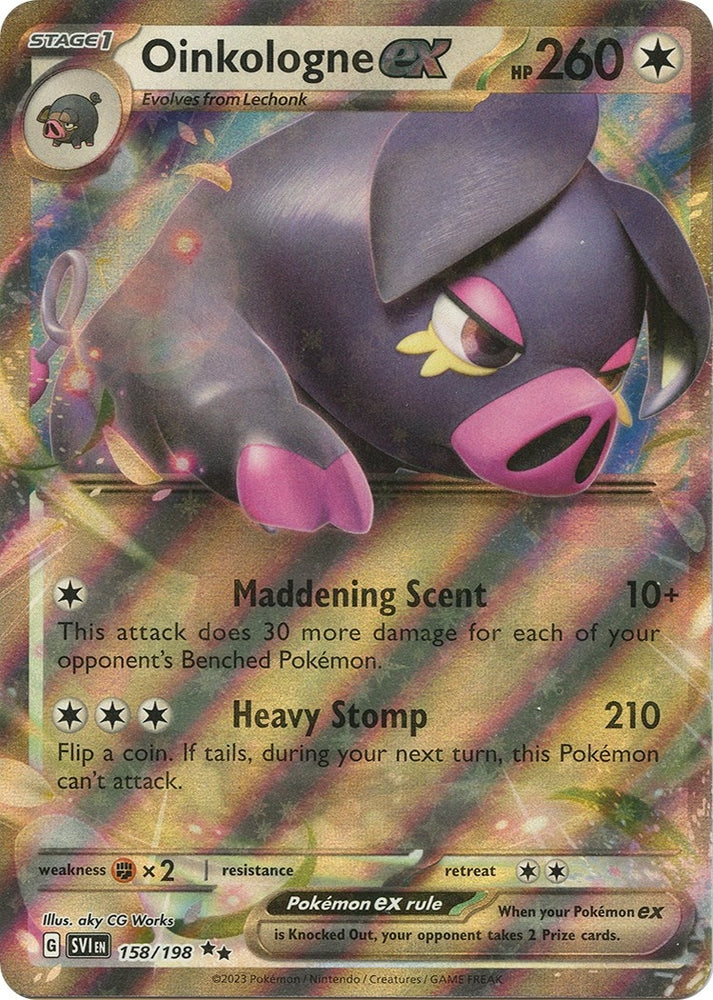Image for Oinkologne ex - 158/198 (158/198) (SV1)