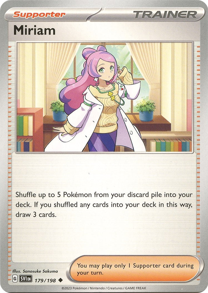 Image for Miriam - 179/198 (179/198) (SV1)