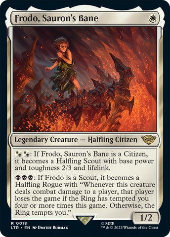 Image for Frodo, Sauron's Bane (18) [Universes Beyond: The Lord of the Rings: Tales of Middle-earth]