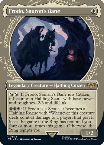 Image for Frodo, Sauron's Bane (Showcase) (304) [Universes Beyond: The Lord of the Rings: Tales of Middle-earth]