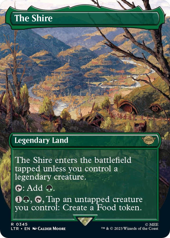 Image for The Shire (Borderless) (345) [Universes Beyond: The Lord of the Rings: Tales of Middle-earth]