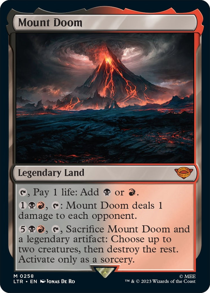 Image for Mount Doom (258) [Universes Beyond: The Lord of the Rings: Tales of Middle-earth]