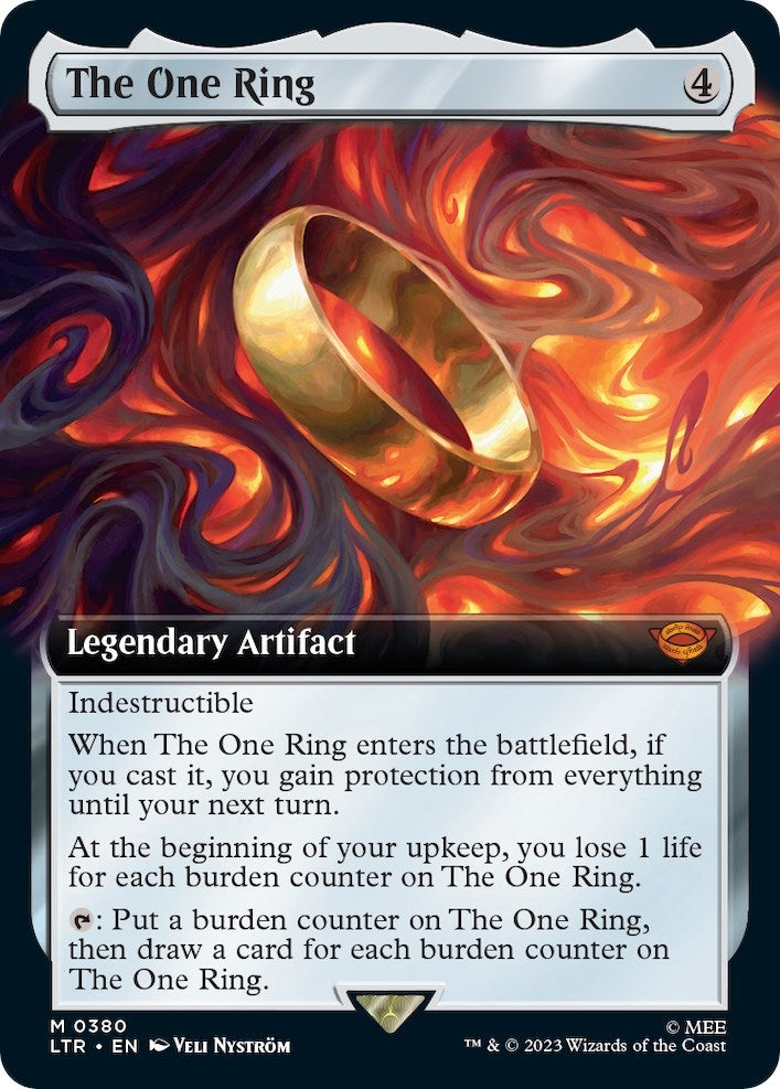Image for The One Ring (Extended Art) (380) [Universes Beyond: The Lord of the Rings: Tales of Middle-earth]