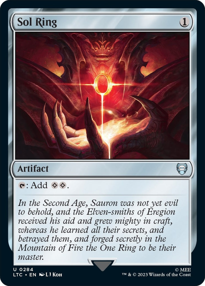 Image for Sol Ring (284) [Commander: The Lord of the Rings: Tales of Middle-earth]