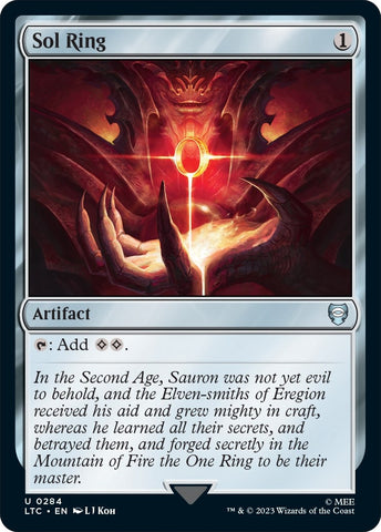 Image for Sol Ring (284) [Commander: The Lord of the Rings: Tales of Middle-earth]