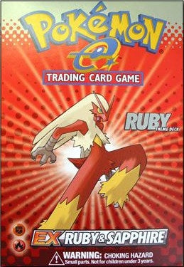 Image for EX Ruby & Sapphire Theme Deck [Team Magma vs Team Aqua]