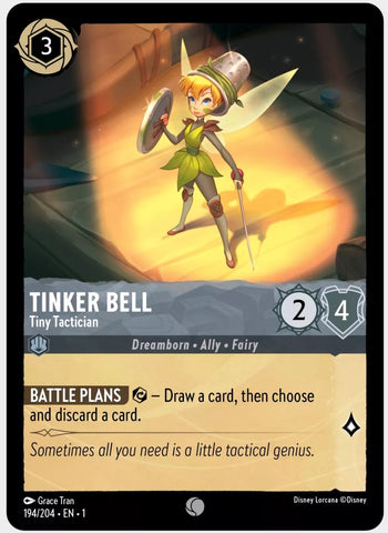 Image for Tinker Bell - Tiny Tactician (194/204) - Disney Lorcana