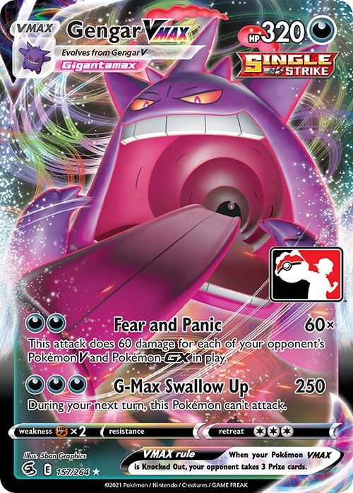 Image for Gengar VMAX (157/264) [Prize Pack Series Cards]