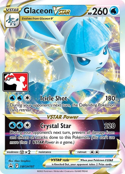 Image for Glaceon VSTAR (SWSH197) [Prize Pack Series Cards]