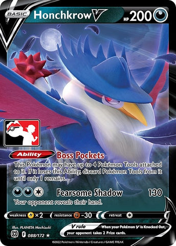 Image for Honchkrow V (088/172) [Prize Pack Series Cards]
