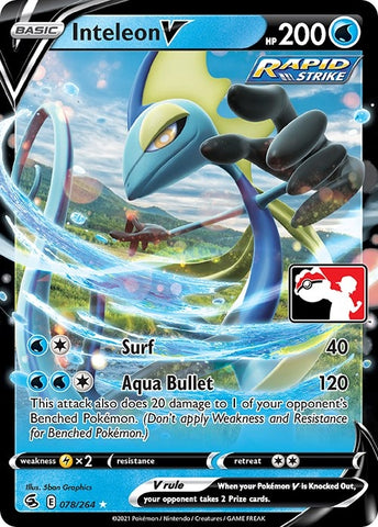 Image for Inteleon V (078/264) [Prize Pack Series Cards]