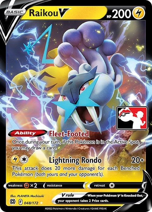 Image for Raikou V (048/172) [Prize Pack Series Cards]
