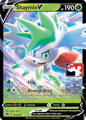 Image for Shaymin V (013/172) [Prize Pack Series Cards]