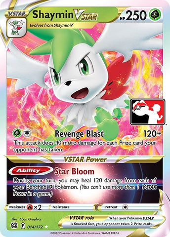 Image for Shaymin VSTAR (014/172) [Prize Pack Series Cards]