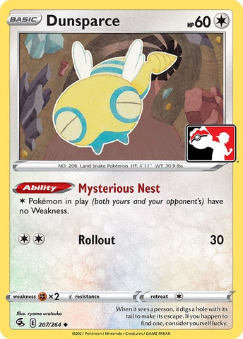 Image for Dunsparce (207/264) [Prize Pack Series Cards]