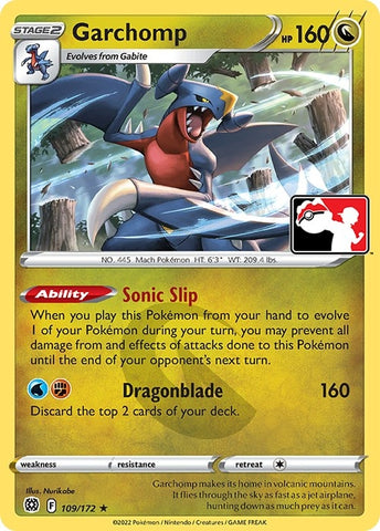 Image for Garchomp (109/172) [Prize Pack Series Cards]