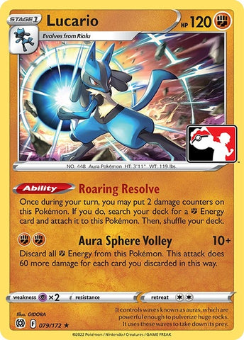 Image for Lucario (079/172) [Prize Pack Series Cards]