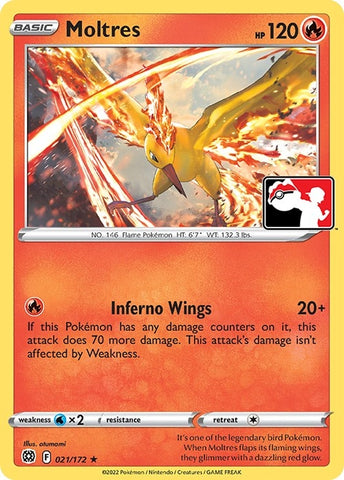 Image for Moltres (021/172) [Prize Pack Series Cards]