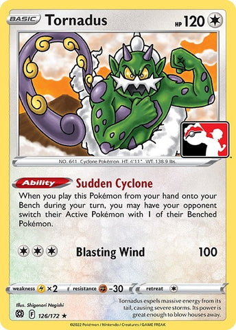 Image for Tornadus (126/172) - Pokemon