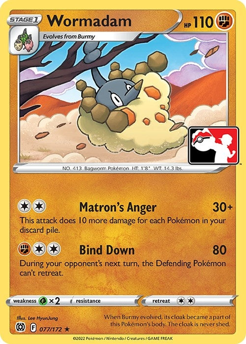 Image for Wormadam (077) (077/172) [Prize Pack Series Cards]