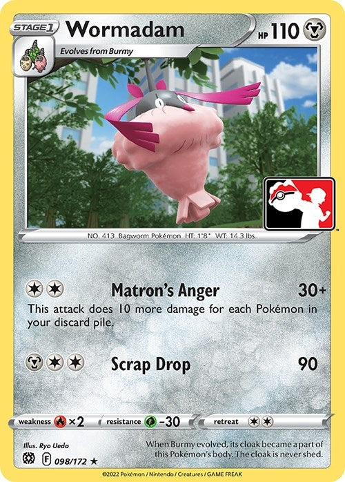Image for Wormadam (098) (098/172) [Prize Pack Series Cards]