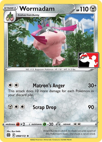 Image for Wormadam (098) (098/172) - Pokemon