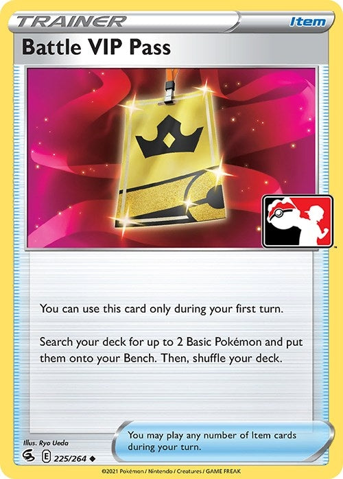 Image for Battle VIP Pass (225/264) [Prize Pack Series Cards]