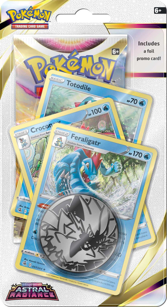 Astral Radiance Premium Checklane Blister [Feraligatr] [SWSH10: Astral Radiance]