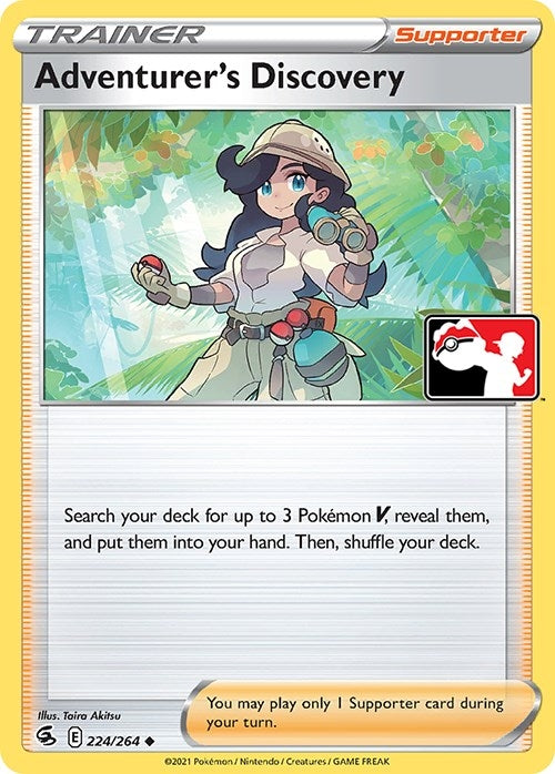 Image for Adventurer's Discovery (224/264) [Prize Pack Series Cards]