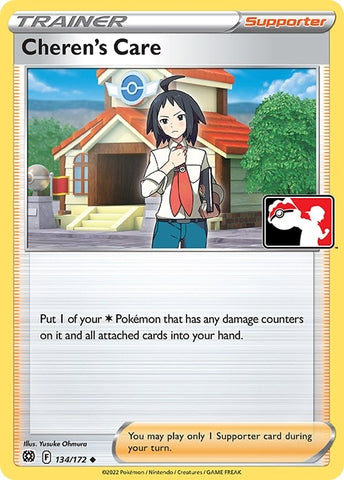 Image for Cheren's Care (134/172) [Prize Pack Series Cards]