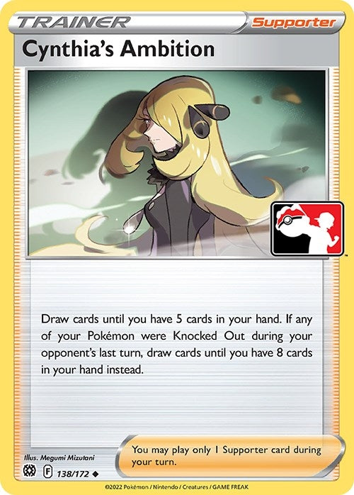 Image for Cynthia's Ambition (138/172) [Prize Pack Series Cards]